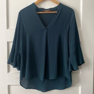 Dark Green Blouse